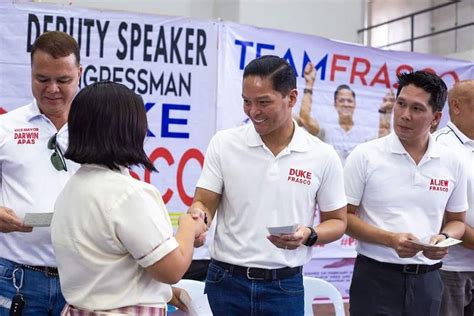 Rep Frasco Isinasabuhay Mensahe Ng Kuwaresma Pagbibigay Tulong