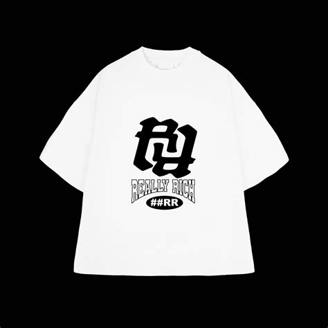 Kankan New Merch 420 Rr Really Rich Oversized Blackwhite Red Etsy Uk