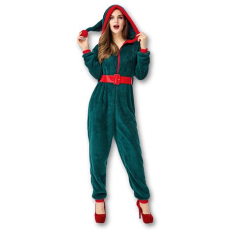 Combinaison Pyjama Femme Capuche De Lutin Confort Paradis