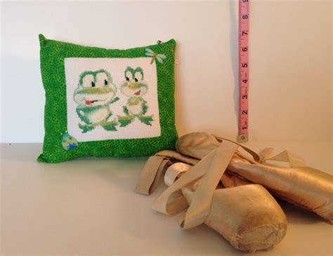 Handmade Green Frogs Pillow By Dreamsachievement On Etsy