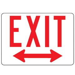 Exit Double Arrow Sign | U.S. Signs and Safety