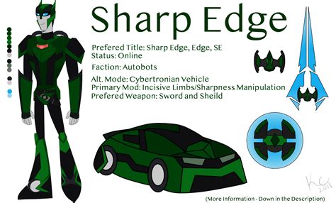 Transformers Animated Oc Sharp Edge By Kcmanglewolf0587 On Deviantart