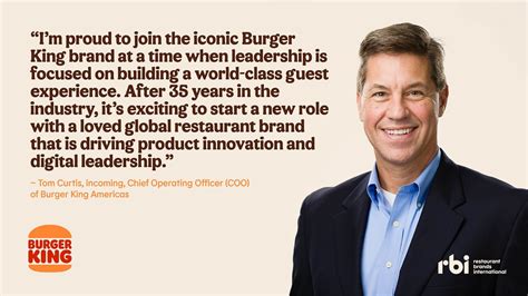 burger king appoints  chief operating officer