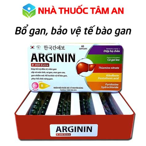 Vi N U Ng B Gan Arginin B Extra Gi P B Gan Thanh Nhi T Gi I C