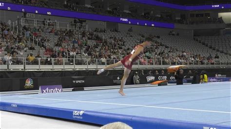 Jeremy Bischoff Floor Exercise 2024 Xfinity U S Championships Senior Men Day 2 Youtube