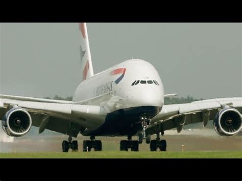 Crosswind Landing Top 10 AIRBUS A380 Boeing 777 Landing BOEING 747 GO