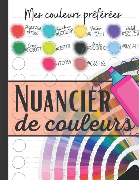 Buy Nuancier De Couleurs Bulles Colorier Et Remplir Pour