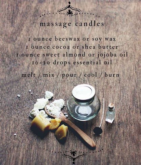 How To Make Massage Candles Diy Massage Candle Massage Oil Candles Massage Candle