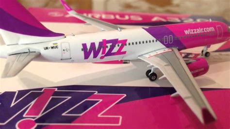 Phoenix Wizz Air Airbus A320 With Sharklets 1 400 Model Unb Youtube