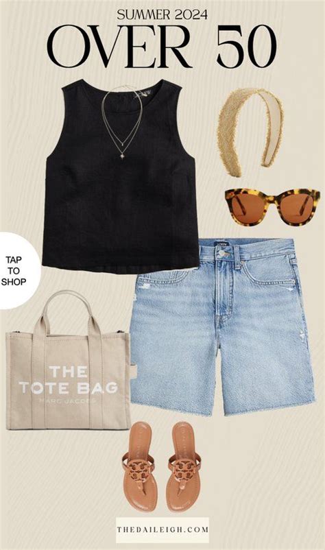 2024 Classic Summer Capsule Wardrobe For Women Over 50 — The Daileigh In 2024 Summer Outfits