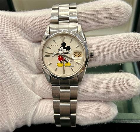 Rolex Oyster Date Precision Mickey Mouse En Venta Por