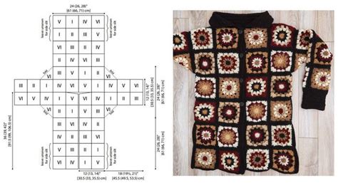 Patrones De Chaquetas Y Abrigos ¡¡ Con Grannys Granny Square