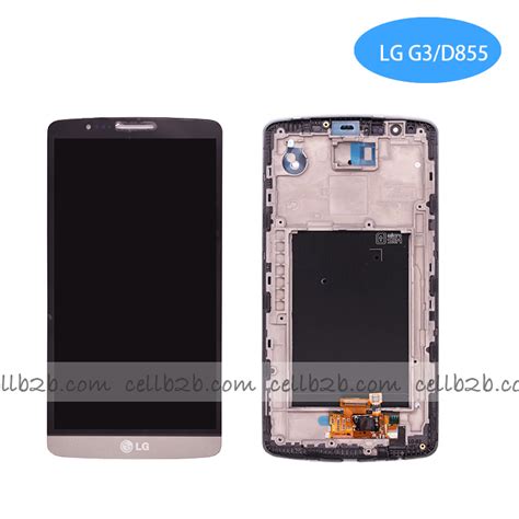 Pantalla Lg G Con Marco Negro Completa Lcd T Ctil Cellb B