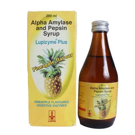 Lupizyme Plus Pineapple Syrup Ml Price Uses Side Effects