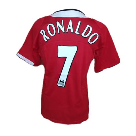 CAMISA MANCHESTER UNITED RETRÔ 2005 06 C RONALDO FUT RETRO