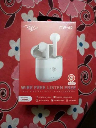 Itel Itw 60 Wireless Earbuds At Rs 1250 Piece New Items In Nadia Id 23429878355