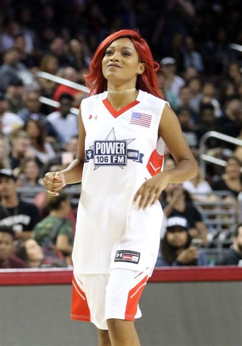 Keke Palmer Power 106 Basketball Game In Los Angeles September 2016