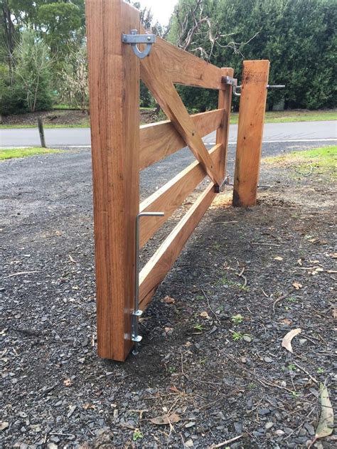 Rail Style Gates Rail Fence Gate Gippsland Timber Gates Farm