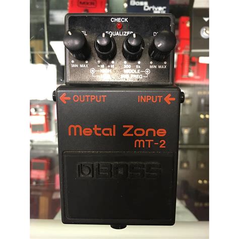 Used Boss MT2 Metal Zone Distortion Effect Pedal | Guitar Center