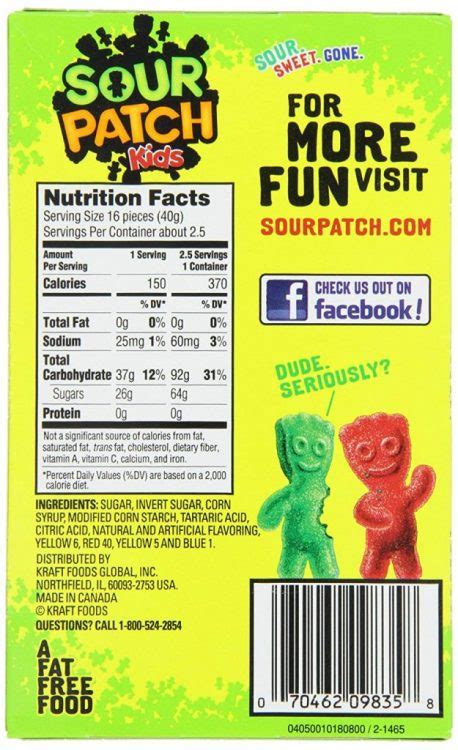 Are Sour Patch Kids Vegan? Are Sour Patch Kids Vegetarian?? – The Vegan ...