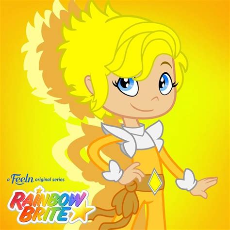 Rainbow Brite Canary Yellow