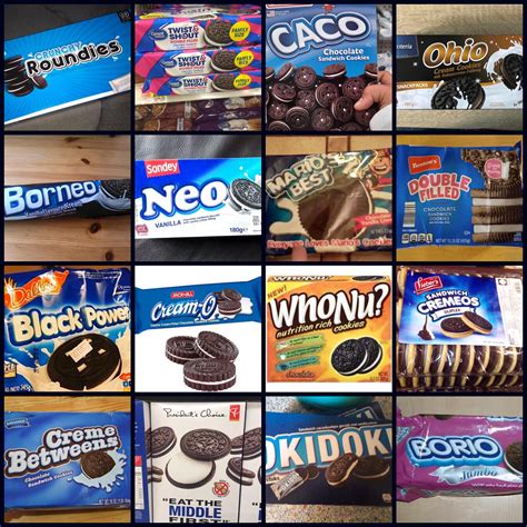 Collection Of Oreo Knockoffs