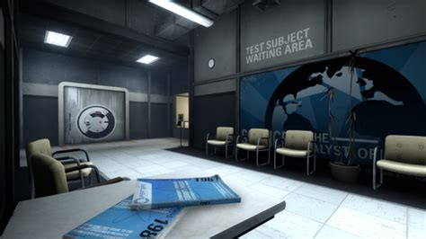 Aperture Science Waiting Room Image Desolation Mod For Portal 2 Moddb