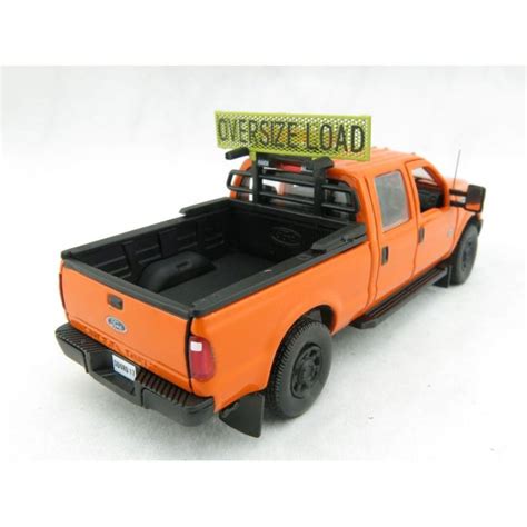 Sword Ford F250 Xlt Pick Up Pilot Escort Truck With Super Cab Orange 150