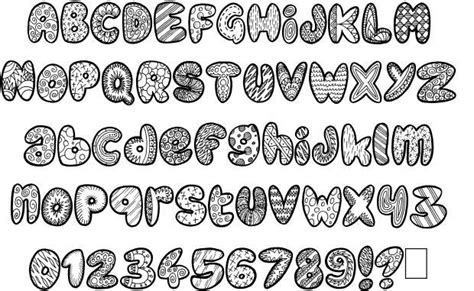 Doodle Gum Font By Imagex Doodle Fonts Lettering Doodle Art Letters