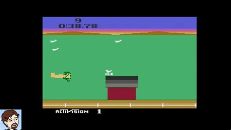 Atari 2600 Barnstorming 1982 Activision Gameplay YouTube