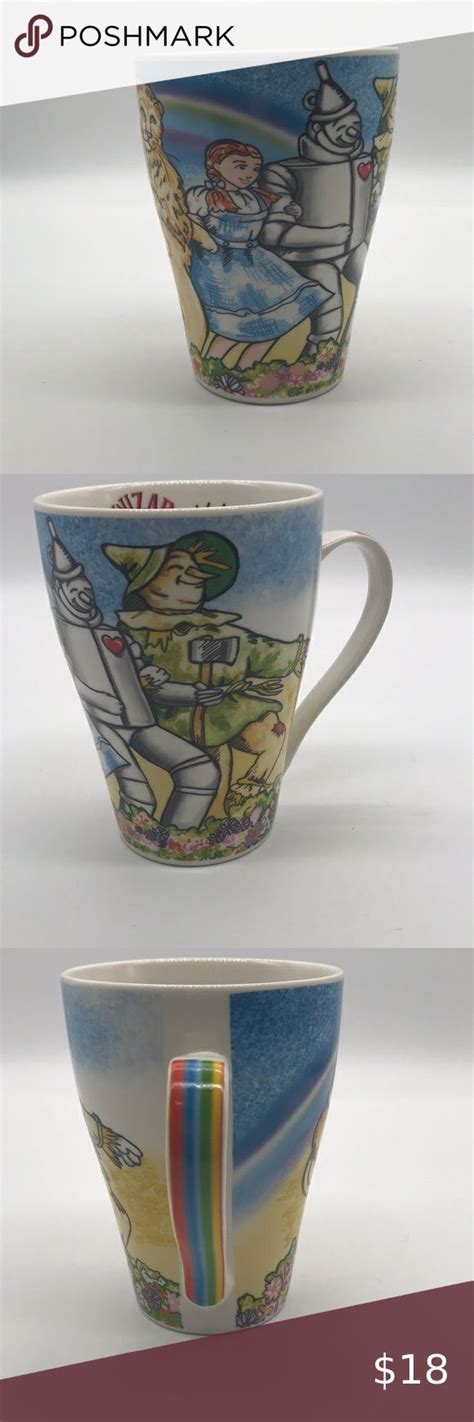 Wizard Of Oz Coffee Cup Paul Cardew Dorthy Lion Tinman Scarecrow