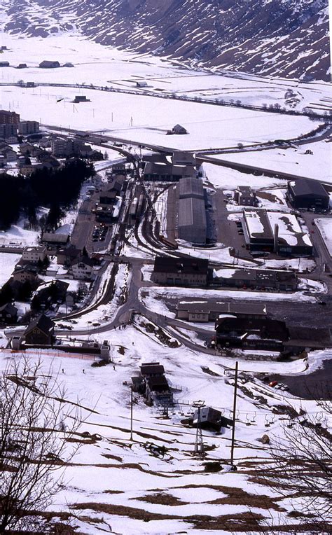 Andermatt Furka Oberalp Station From The Mountainside Abo Flickr