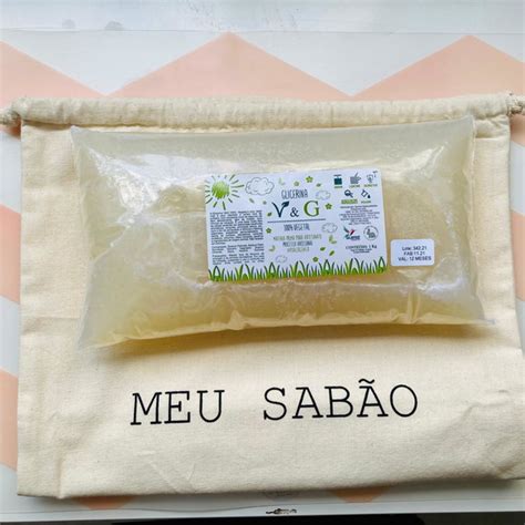 Base Glicerinada Para Sabonete Vegetal Marca V G Transpare