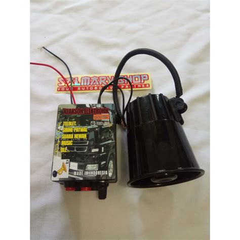 Telolet Basuri Horn 24volt 24v 12volt 12v Bus Truck Canter ELF Horn Toa ...