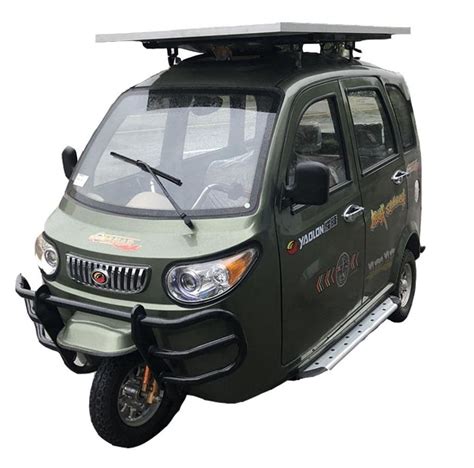 3 Wheel Passenger 1800mm Hight Electric Cargo Tricycle