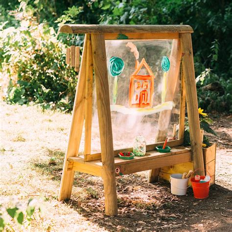 Plum Discovery Childrens Outdoor Paint Easel Plum Cuckooland