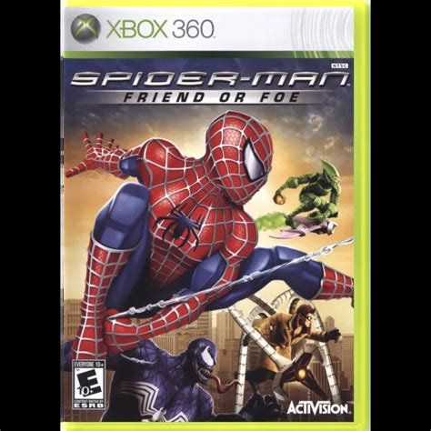 Spider Man Friend Or Foe Xbox 360 Video Game Depot