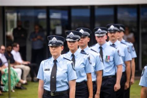 Queensland Police Inducts Recruits Into Service Queensland Police News