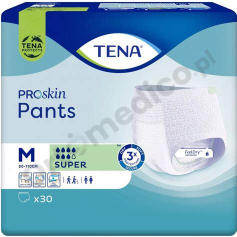 Tena Pants Super Proskin Majtki Ch Onne Wci Gane Dla Seniora