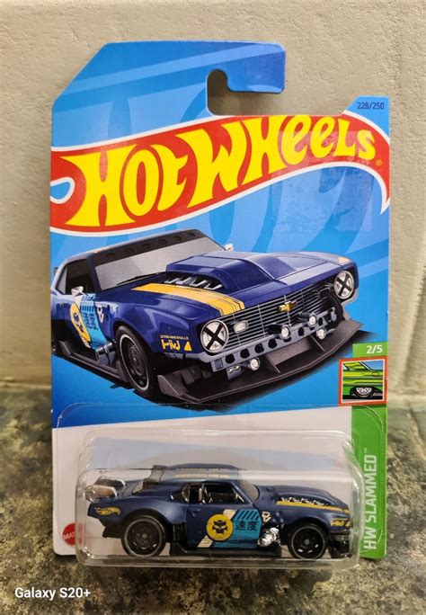 Custom 68 Camaro Hot Wheels 2023 Hw Slammed Series Hobbies And Toys