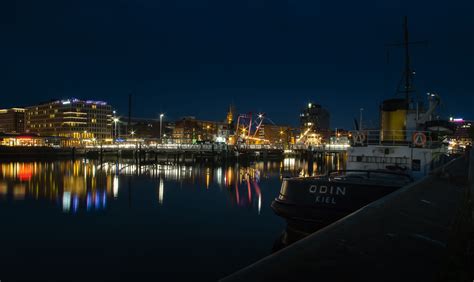 Coast Mode Of Transportation Pier Moored Nature Port Of Kiel