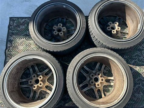 Nissan Skyline Gtr R33 Bcnr33 Genuine Forged Wheels Jdmdistro Buy