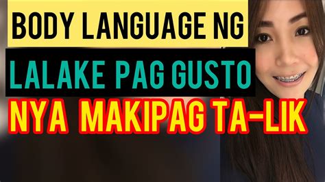 4 BODY LANGUAGE NG LALAKI PAG GUSTO NYA MAKAPAG TLIK SAYO CherrylTing