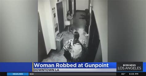 Video Of Brazen Robbery Shows Woman Robbed At Gunpoint Inside Downtown