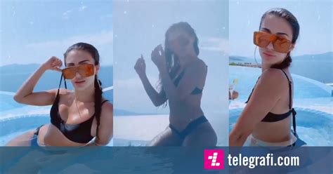 Melinda Ademi nis pushimet mahnit me linjat trupore në imazhet atraktive me bikini Telegrafi