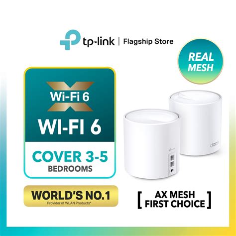 TP Link Deco X20 AX1800 Whole Home Wifi 6 Mesh Wi Fi System AP Or