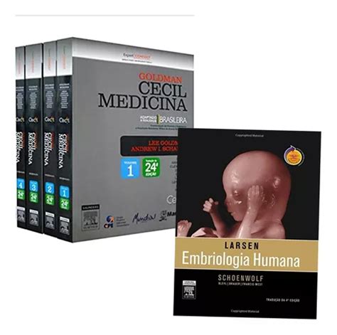 Kit Cecil Medicina Interna Ed Larsen Embriologia Humana Ed