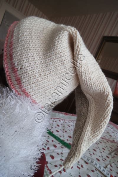 Patron Tricot Bonnet Lutin