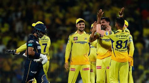 Csk Vs Gt Ipl 2024 All Round Chennai Super Kings Outclass Gujarat