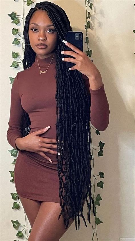 Nu Locs Inch Niseyo Hair Long Hair Styles Faux Locs Hairstyles